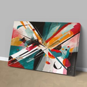 Cuadro explosión de color