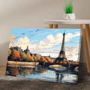 Impresión Paris al alba