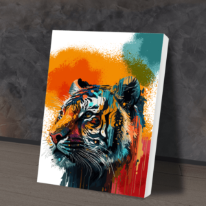 Cuadro furia de colores