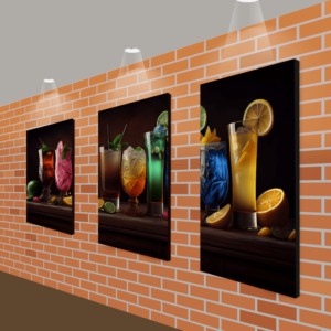 Tríptico Brindis de alegría